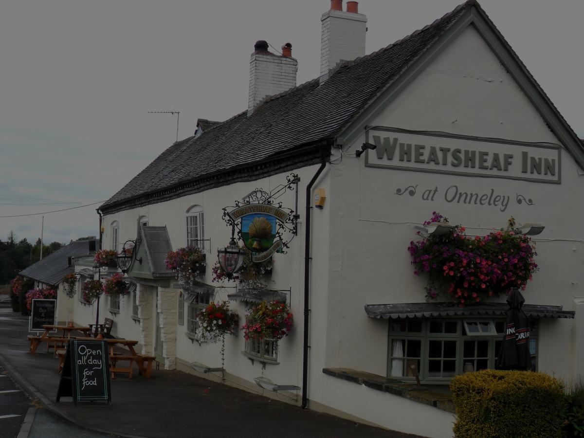 The Wheatsheaf Inn Onneley Buitenkant foto